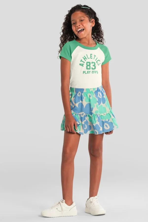 Blusa infantil menina estampada Brandili - 8