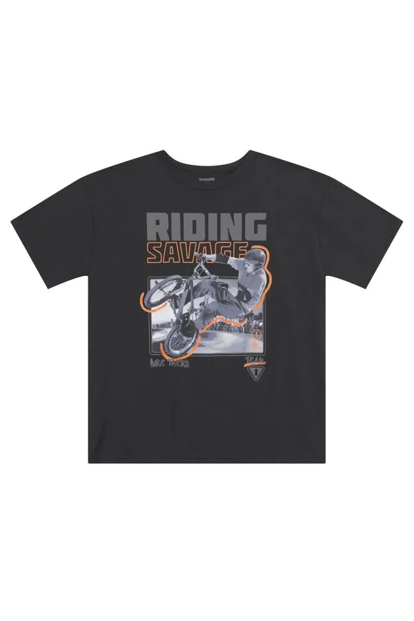 Camiseta teen menino de bike Brandili Young -14