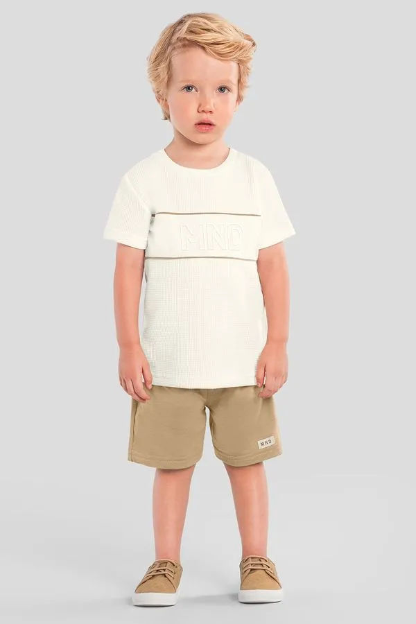 Conjunto infantil menino em relevo Mundi - 6