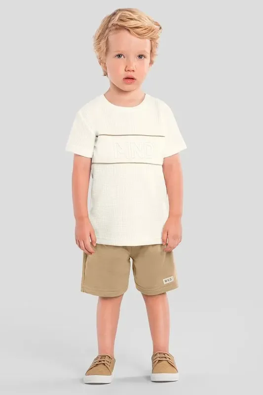 Conjunto infantil menino em relevo Mundi - 10