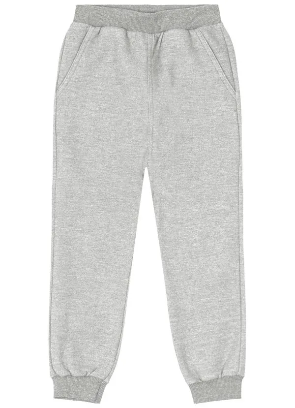 Calça Jogger infantil menino em moletom Brandili - 1