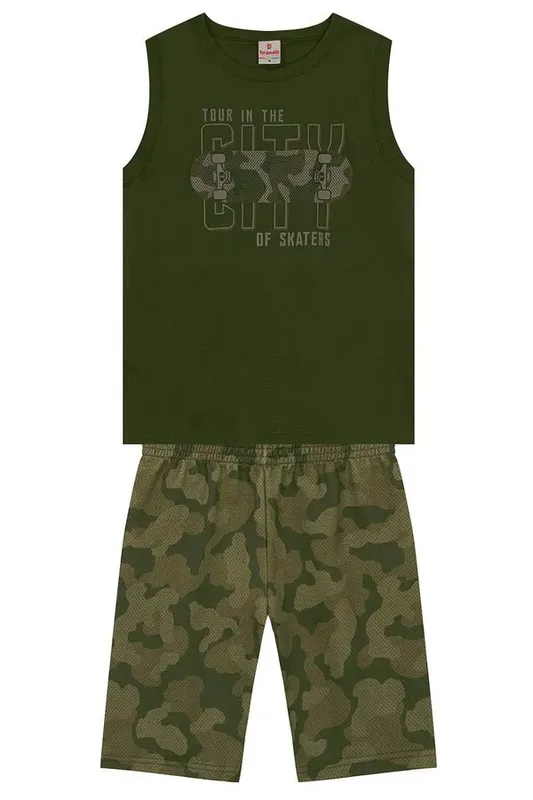 Conjunto infantil menino skate Brandili - 10