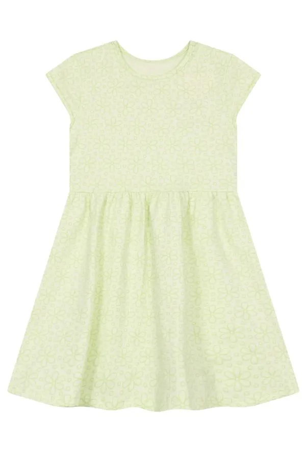 Vestido infantil menina florido Brandili - 3