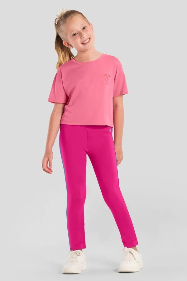 Blusa infantil menina esportiva Brandili Active - 10