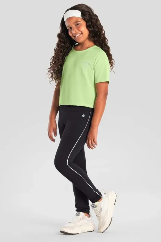 Calça legging infantil menina esportiva Brandili - 8