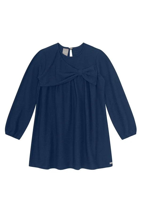 Vestido infantil menina texturizado Mundi - 4