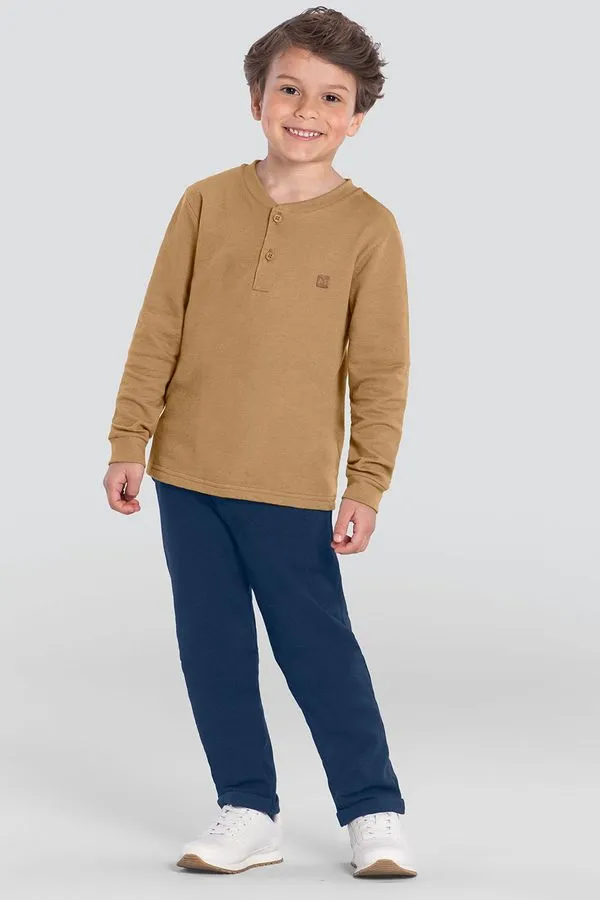 Camiseta infantil menino em malha Mundi - 4