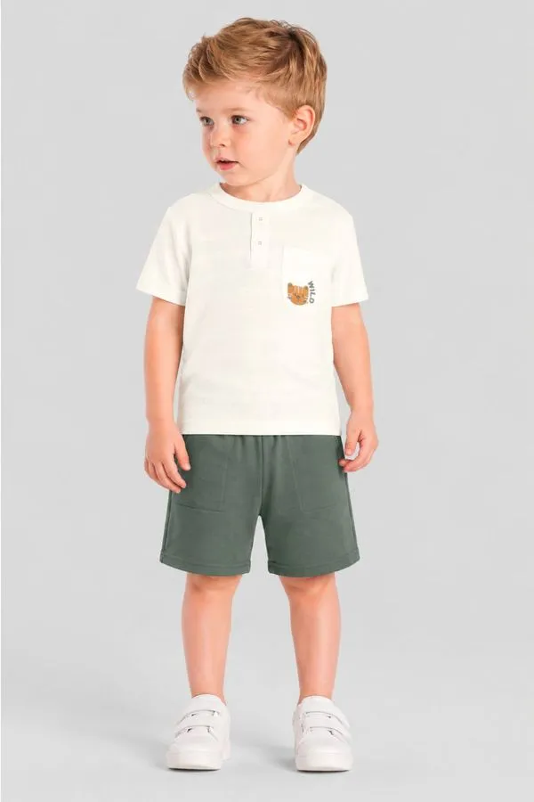 Conjunto infantil menino de tigre Brandili - 1