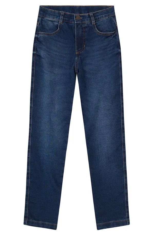 Calça infantil menino em jeans Brandili - 16