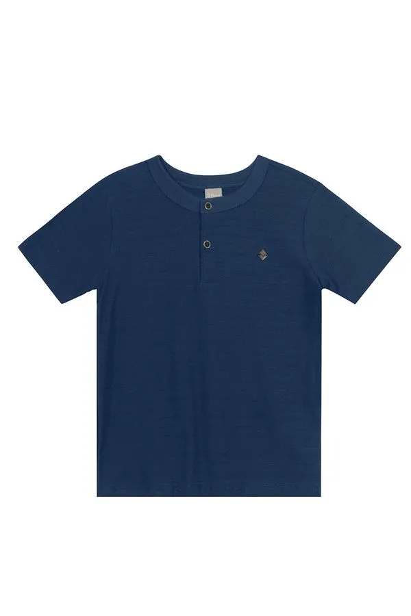 Camiseta infantil menino em meia malha Mundi - 10