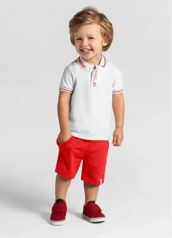 Conjunto polo infantil menino Mundi - 10