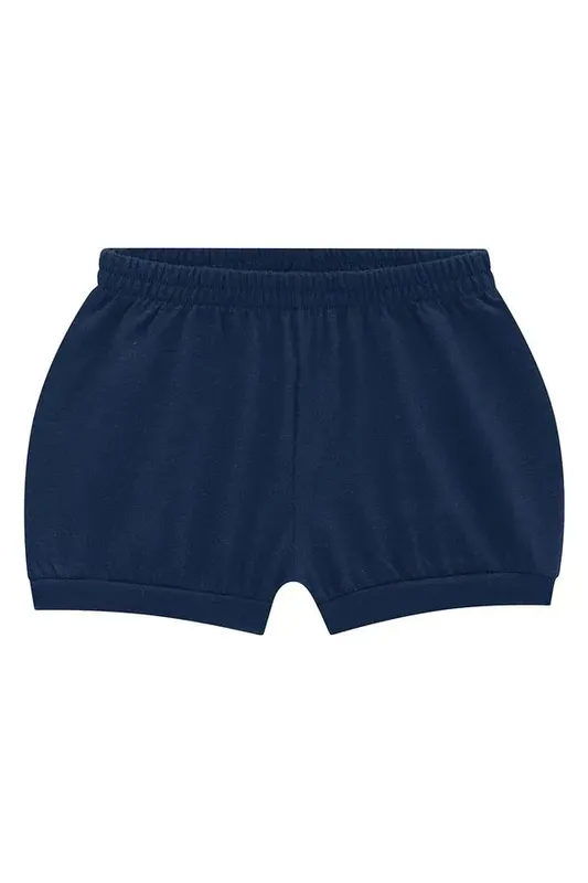 Shorts básico bebê unissex de malha Brandili Baby - RN