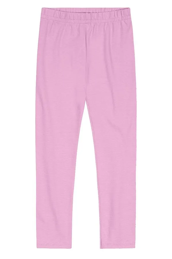 Calça legging infantil menina em cotton Brandili - P