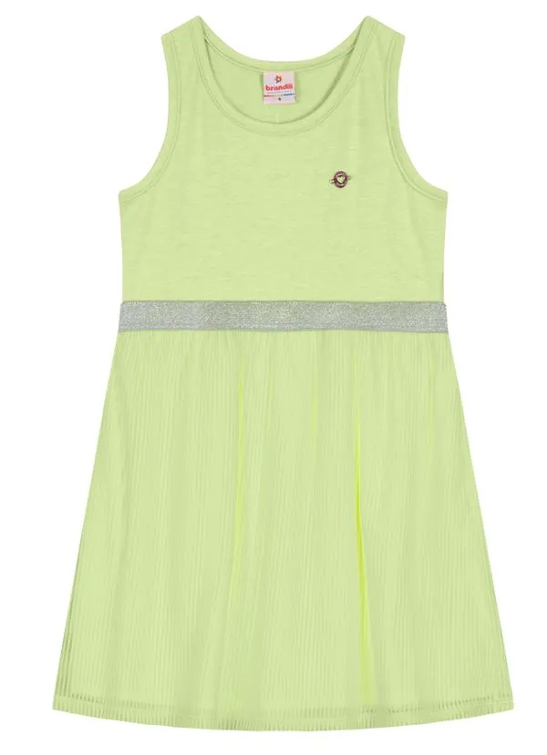 Vestido em cotton infantil menina Brandili - 4