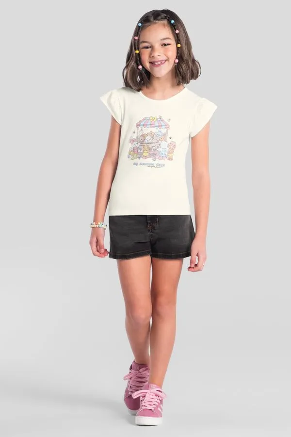 Blusa infantil menina ursinhos sweet goods Brandili 10