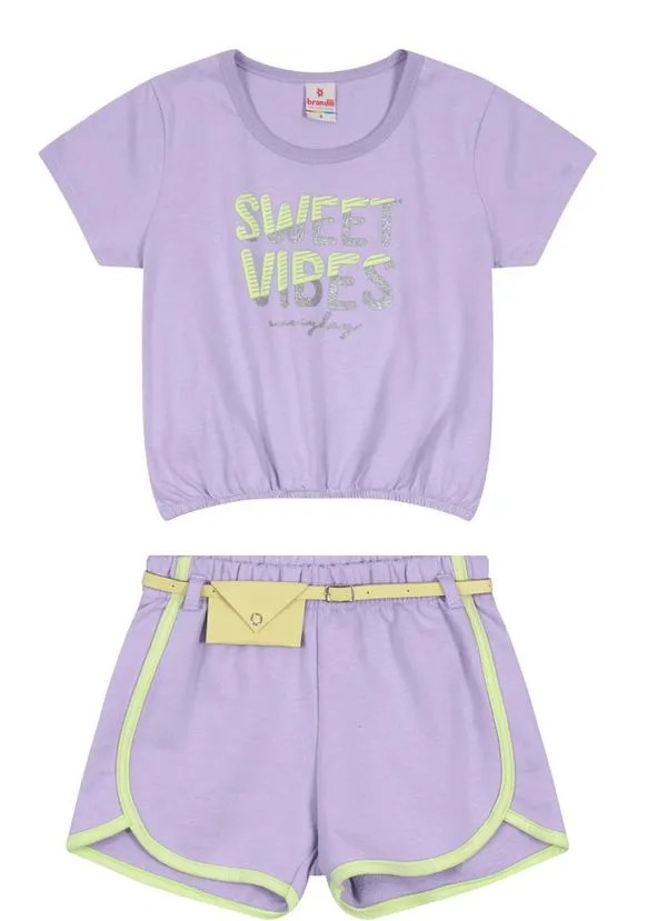 Conjunto infantil menina Brandili - 12