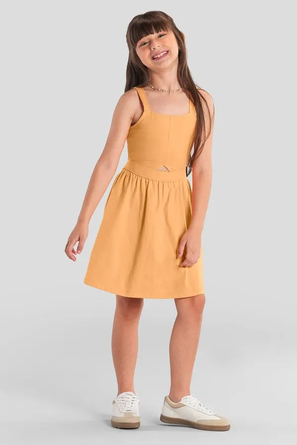 Vestido infantil menina em cotton Brandili - 6