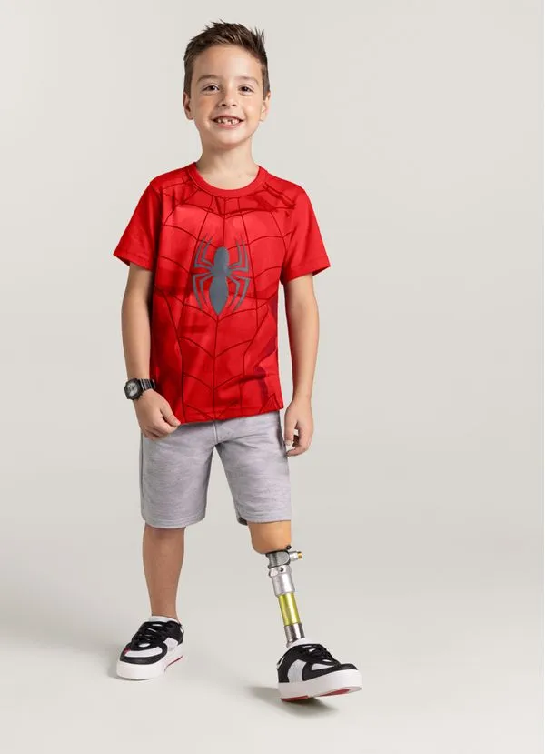 Camiseta homem aranha infantil menino Brandili - 10