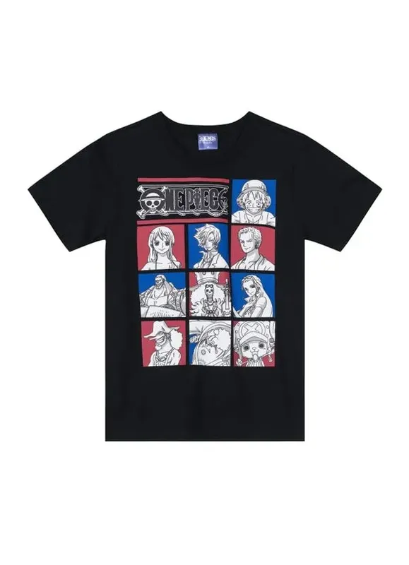 Camiseta One Piece infantil unissex Brandili - 6