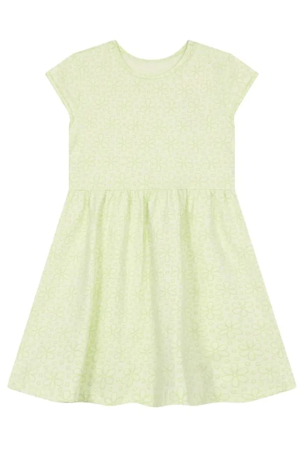 Vestido infantil menina florido Brandili - 1