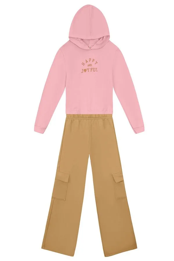 Conjunto infantil menina bordado Brandili - 16