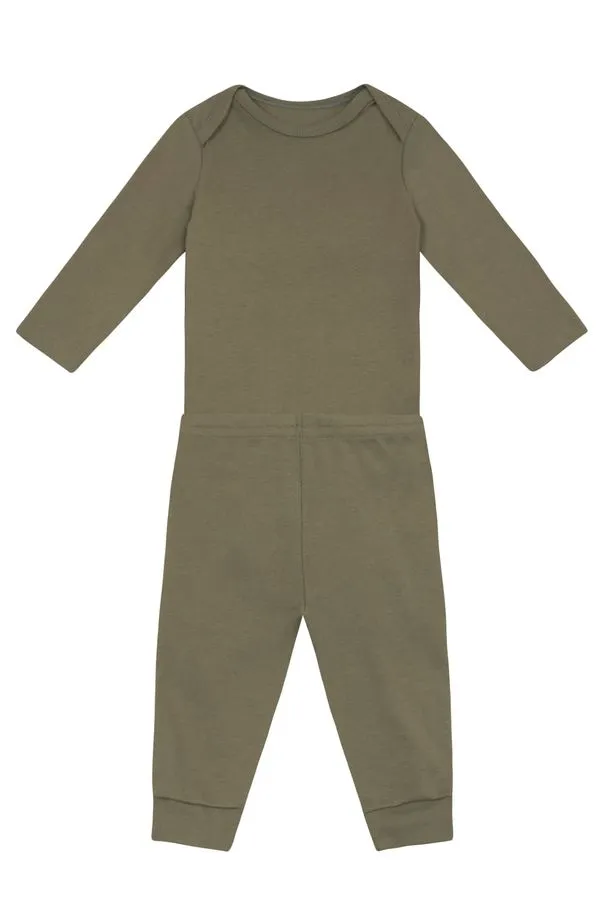 Conjunto bebê unissex em ribana Brandili Baby -P