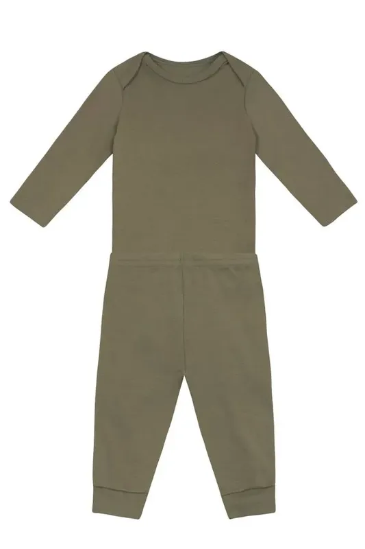 Conjunto bebê unissex em ribana Brandili Baby -P