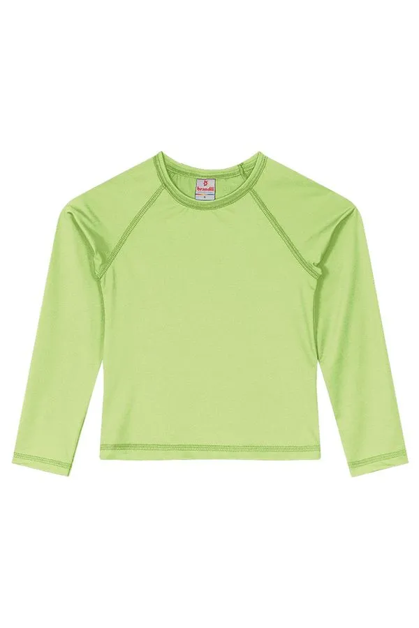 Camiseta infantil unissex em malha UV Brandili - 8