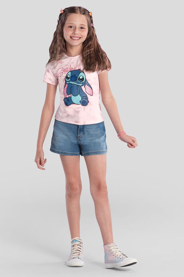 Blusa infantil menina tiedye do Stitch Brandili - 4