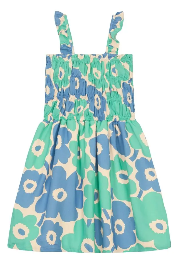 Vestido infantil menina floral em viscose Brandili - 10