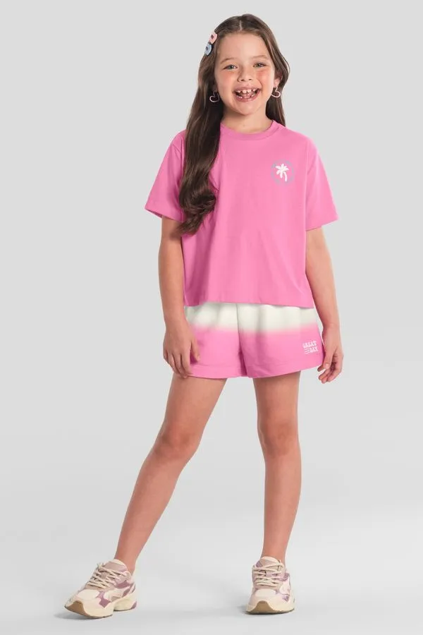 Conjunto infantil menina tropical Brandili - 6