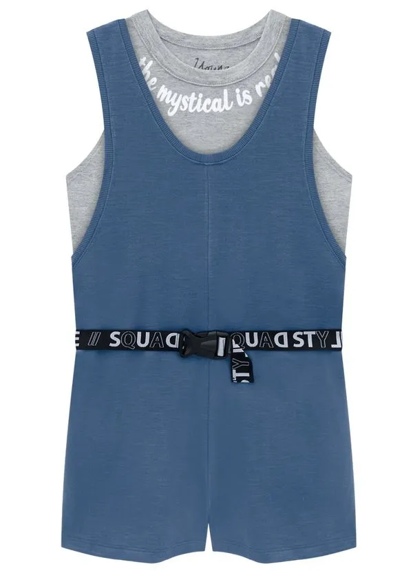 Conjunto Teen Menina Cotton Com Cadarço Personalizado Young Class - 16