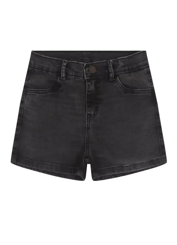 Shorts jeans infantil menina Brandili - 8