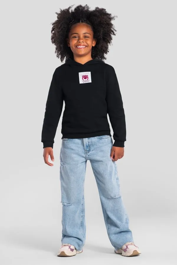 Blusão infantil menina em moletom do Lotso Brandili -8