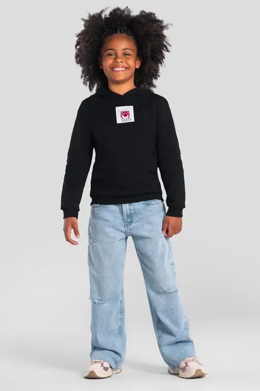 Blusão infantil menina em moletom do Lotso Brandili -8