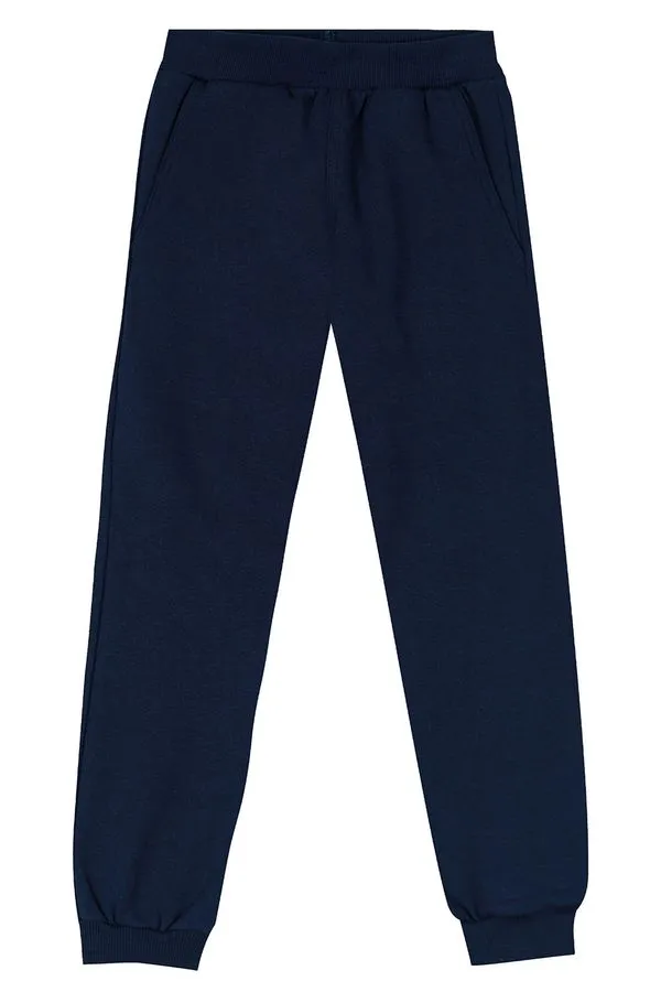 Calça jogger infantil menino em moletom Brandili - 16