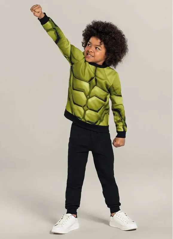 Blusão infantil menino Vingadores Brandili - 2