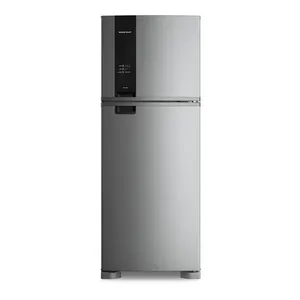 Geladeira Duplex Frost Free 461 Litros A+++ Cor Inox com Tecnologia Turbo Control e Fresh Box - BRM56FK 110V
