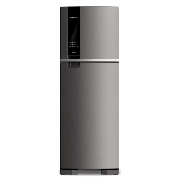 Geladeira Brastemp Frost Free Duplex 375 Litros Cor Inox com Espaço Adapt - BRM45JK 220V