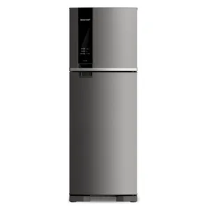 Geladeira Brastemp Frost Free Duplex 375 Litros Cor Inox com Espaço Adapt - BRM45JK 220V