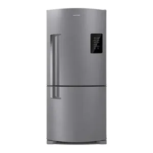 Geladeira Brastemp Frost Free Inverse 588 Litros Cor Inox com Smart Bar - BRE85AK 110V