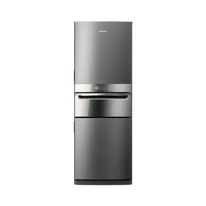 Geladeira Brastemp Inverse 3 Frost Free 419 Litros Cor Inox com Freeze Control Pro - BRY59CK 110V