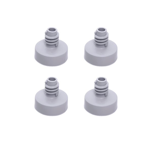 Combo 4 Pés Niveladores para Máquina de Lavar Brastemp - CJ_W10827960_4 CJ_W10827960_4