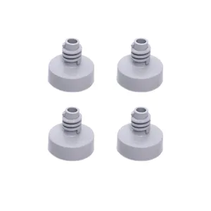 Combo 4 Pés Niveladores para Máquina de Lavar Brastemp - CJ_W10827960_4 CJ_W10827960_4