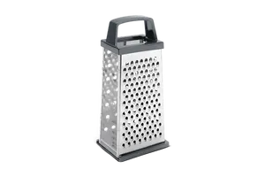Ralador 4 Faces com Visor Brinox Top Pratic 20,5 cm Aço Inox Aço Inox