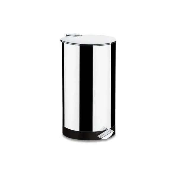Lixeira com Pedal Brinox Decorline 50 Litros Ø37 x 60,5cm Aço Inoxidável Inox