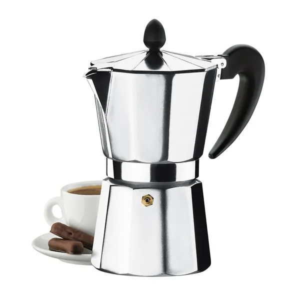 Cafeteira Italina Brinox Verona 6 Xícaras 300ml em Alumínio Inox