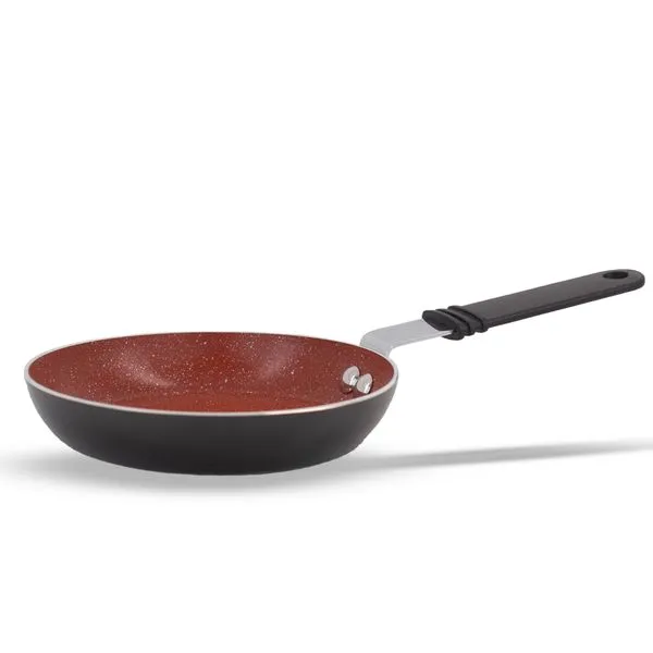 Frigideira Brinox Easy Ø 14cm 0,2 L Antiaderente Ceramic Life Carbono Vermelho