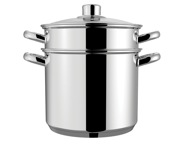 Espagueteira Caldeirão em Aço Inox Brinox Savoy Ø20cm 5 Litros Espagueteira Savoy - Brinox Caldeirão Ø20 x 17cm 5L X COZI 20 x 16,8cm 4,8L - Brinox