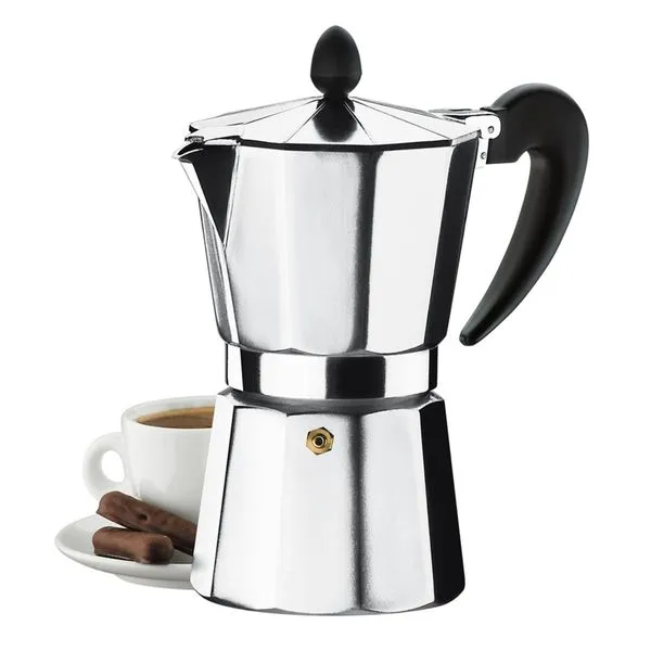 Cafeteira Italiana Brinox Verona 9 Xícaras 450 ml em Alumínio Alumínio